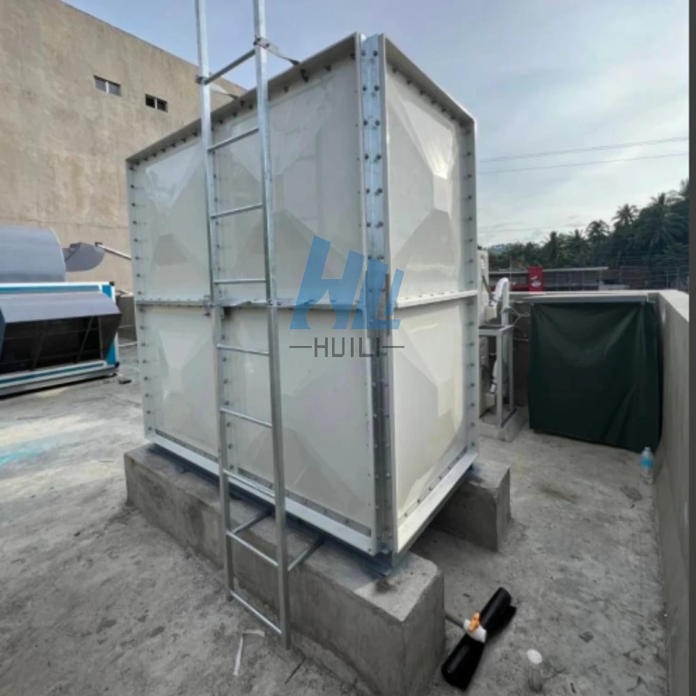 HUILI FRP GRP大型養殖農業用水槽 50ガロン/500L 温水貯蔵工場タンク 1