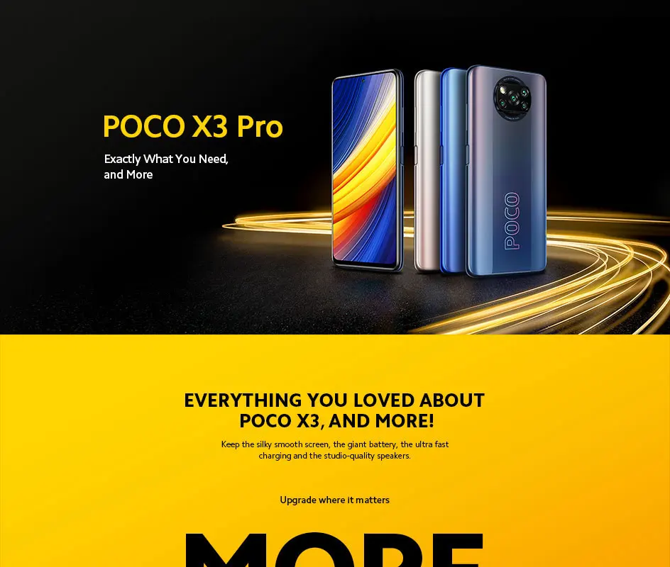POCO X3 Pro Global Version 8GB 256GB Snapdragon 860 Smartphone 120Hz DotDisplay 5160mAh 33W NFC Quad AI Camera 6GB/128GB 8GB/256 poco latest mobiles
