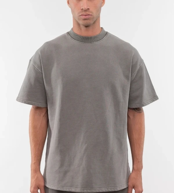 Custom High Quality Men Luxury Heavy 100% Cotton Camisetas Oversize T ...