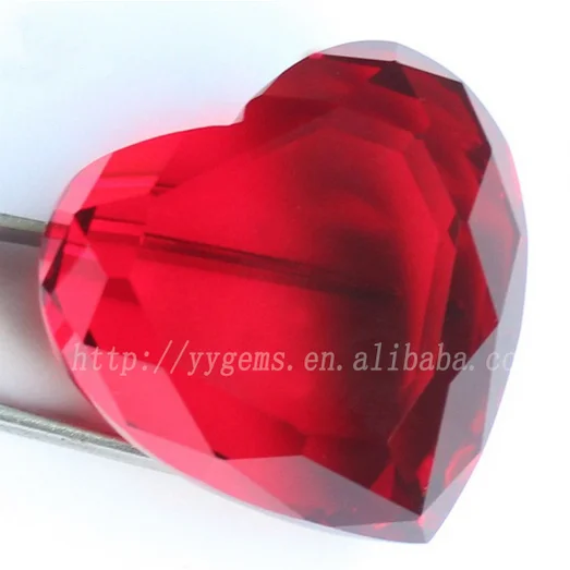 Heart Crystal Gem Ornament 50mm Red Glass Crafts Buy Heart Shape Gemstones 50mm Glass Crafts Heart Crystal Red Product On Alibaba Com