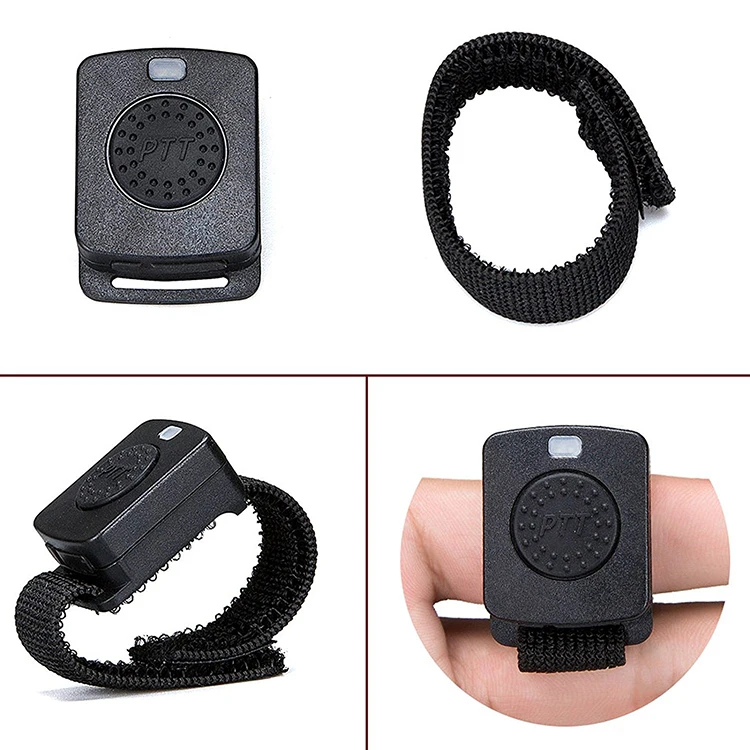 Wireless Intercom Headset Earphone with Bluetooth Adapter Blue for Two-Way Walkie Talkie Radio
