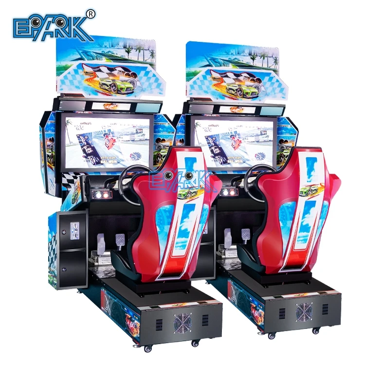 32 Inch Video Arcade Machine Coin Operated Racing Game Machine Simulator Outrun Racing Arcade Machine