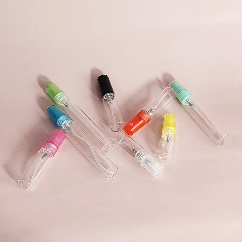 Small 2ml 3ml Gift Glass Perfume Sample Tester Bottle Perfume Spray Glass Vial Bottle