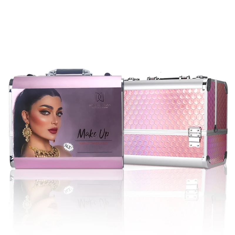 MISS YOUNG メイクアップキット ヒョウ柄 Miss Young Make up Kit - Professional Sets for Women