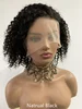Natural black kinky curl