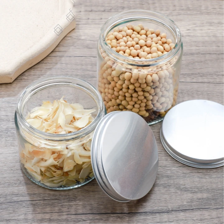 Contenitore In Vetro Da 750 Ml Con Coperchio In Bambù Per Sublimazione 6927 1