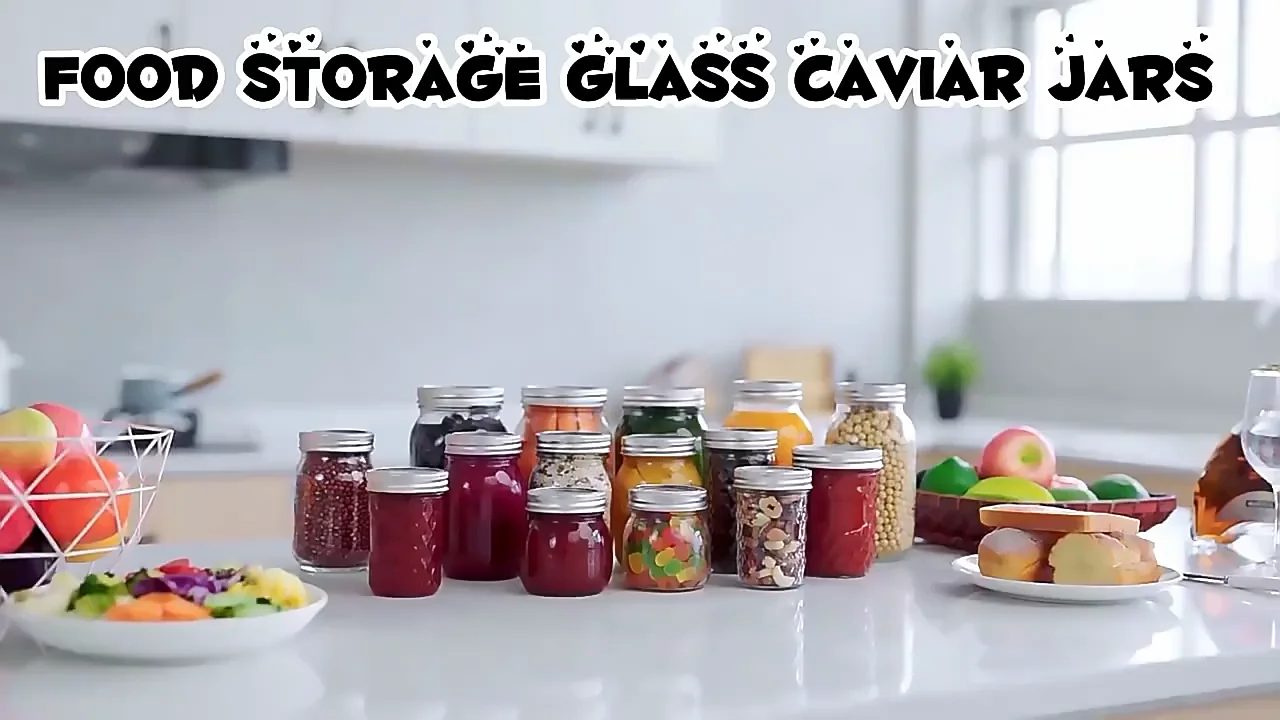 Wide Mouth Custom Glass Mason Short Jars Metal Lid 12oz Small Tempered