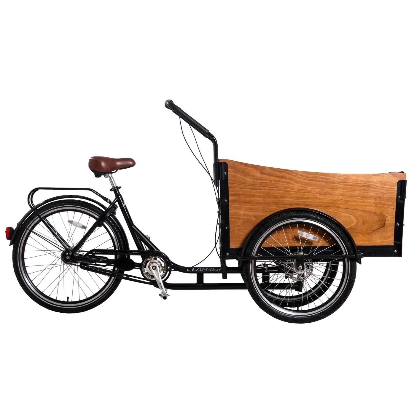 カーゴバイク 三輪自転車 フロントカーゴ 木箱付き【★直接引渡しのみ】 カーゴバイク 三輪自転車 フロントカーゴ 木箱付き【☆直接引渡しのみ