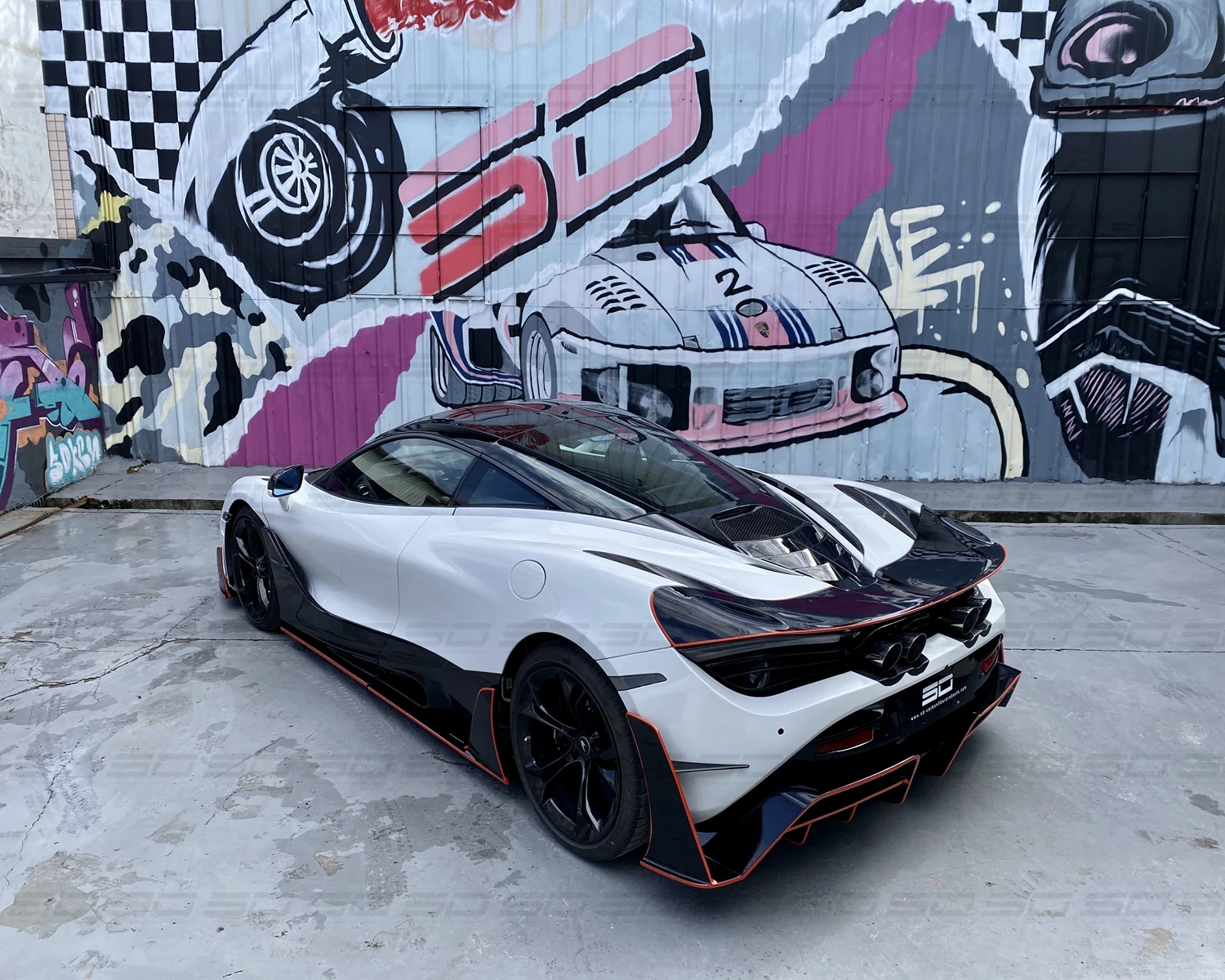 For Mclaren 720s Car Carbon Fiber Body Kit For Mclaren 720 Conversion ...