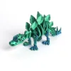 Stegosaurus skeleton [Green and blue]