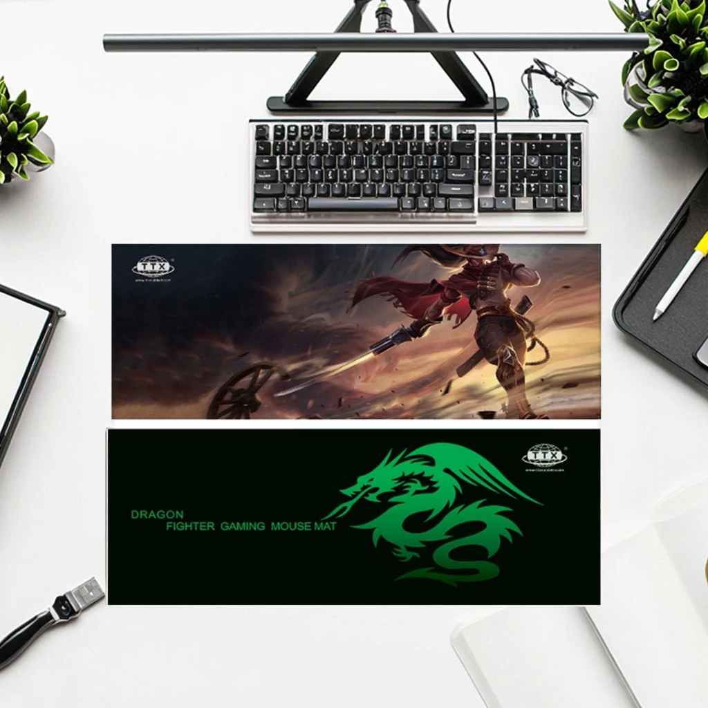 High Performance Overlocking Heated for Computer Use in Household Settings Custom Printed Large Square Gaming Mouse Pad