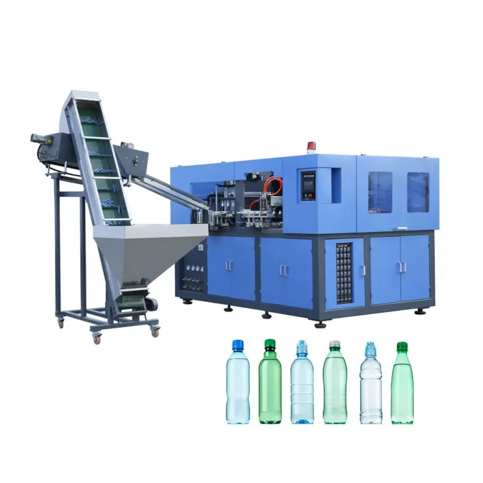 High Speed Automatic 200ml 500ml Water Bottle Making Stretch Blow Molding Machine for PET Bottles