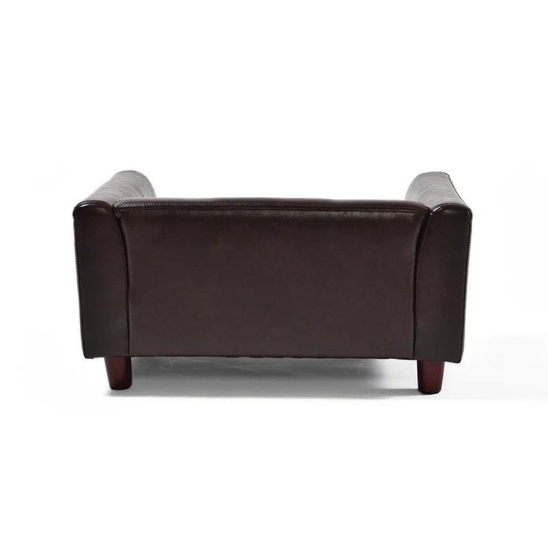 High Quality Modern Pet Couch Lounging Bed Furniture Luxury Pu Leather