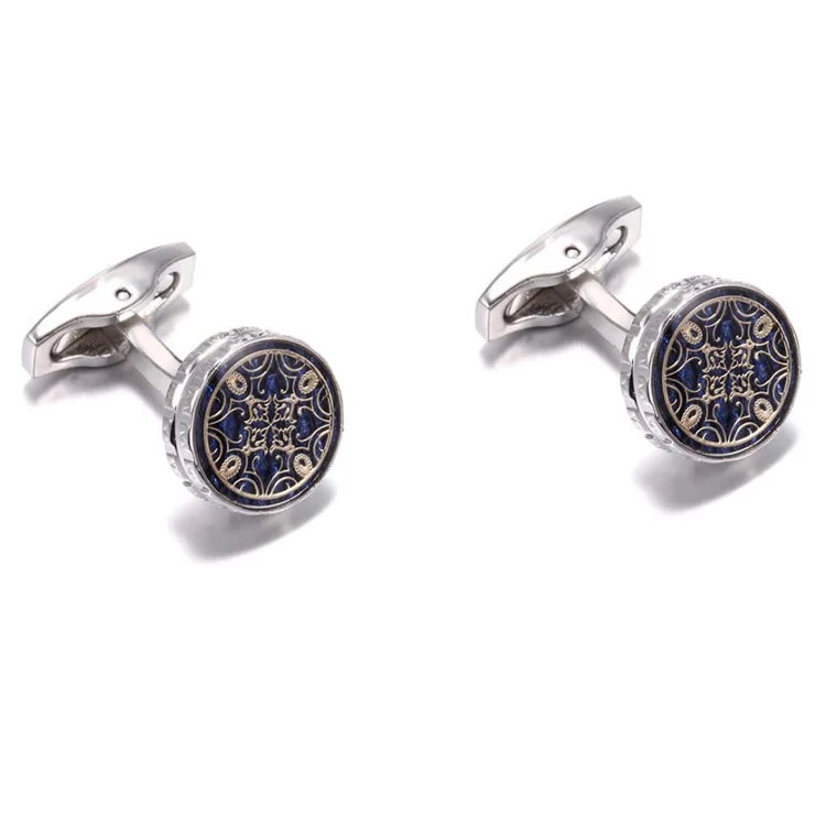 Bulk Stocks Coflin Button Cufflinks Rose Gold Crown Cufflinks Custom Shirt Buttons Movement Cuff Links Manufacturer