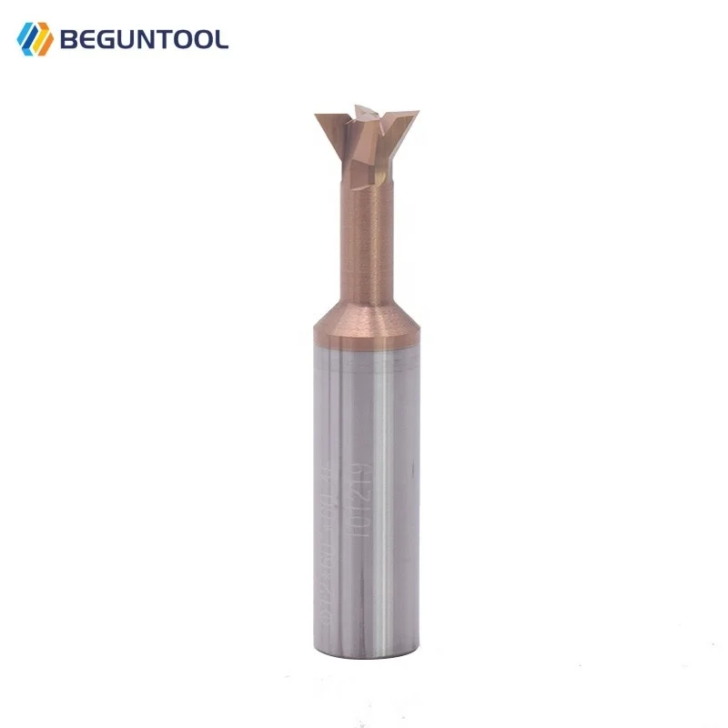 Fresa A Coda Di Rondine HSS - 10-25mm, 45&deg;-60&deg; Gradi, Per Lavorazione Metalli