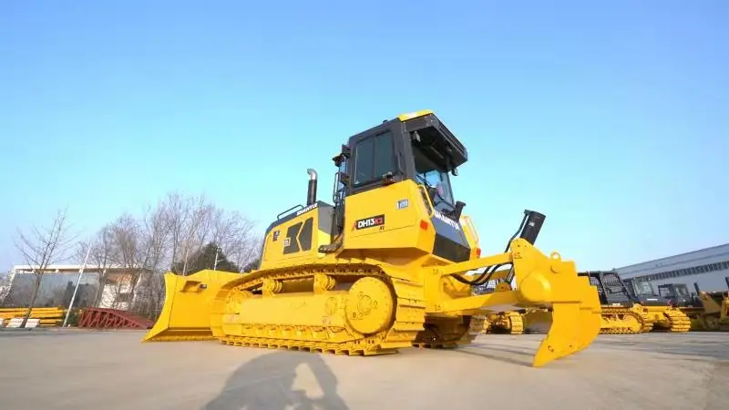 Высококачественный бульдозер DH13 с гидравлической нагрузкой система рулевого управления мощностью 130 л.с. одним хвостовиком
