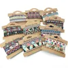 New Hot BOHO Ethnic Color Cord Woven Bracelets