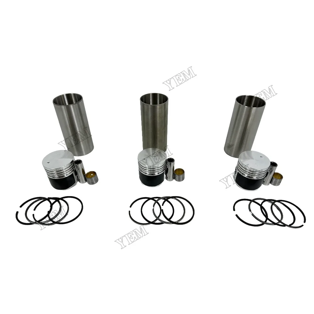 Cylinder Liner Kit Fit for Mitsubishi K3B Engine
