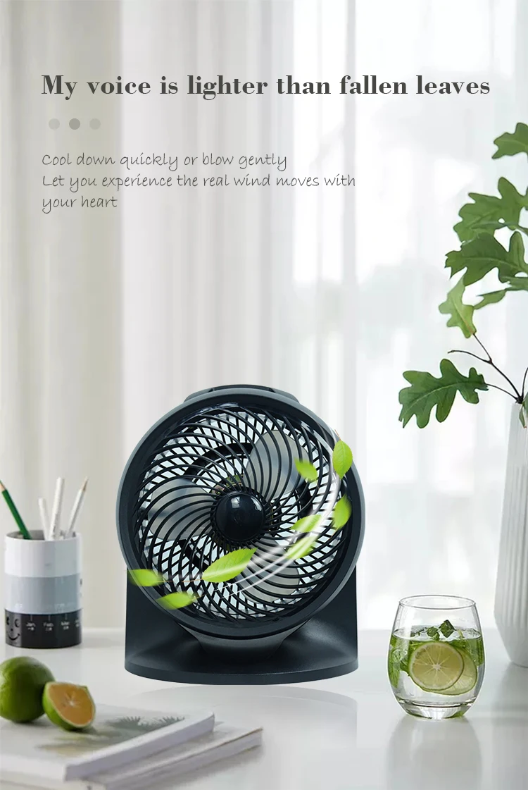 8 Inch Commercial Circulating Fans With Over Heat Protection Quiet And