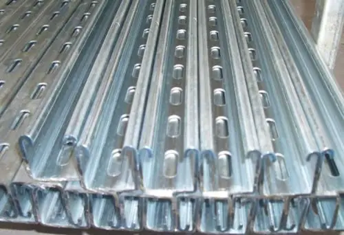 Slotted Hot Dip Galvanized C and U Shaped Unistrut Steel 41X41mm/41x21mm Steel Profile Strut Channel Lintel/window Lintel
