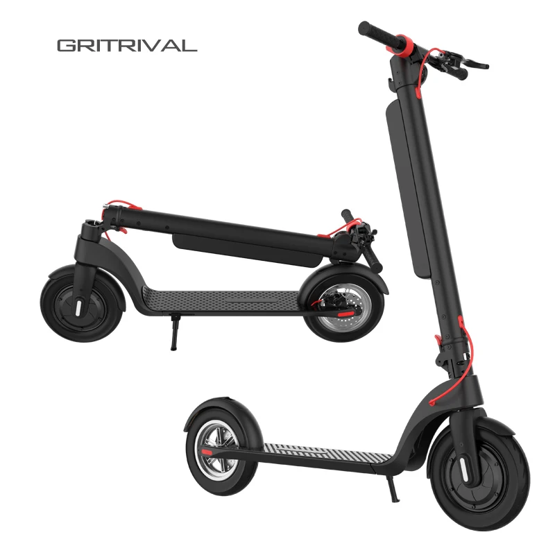 dual hub motor electric scooter