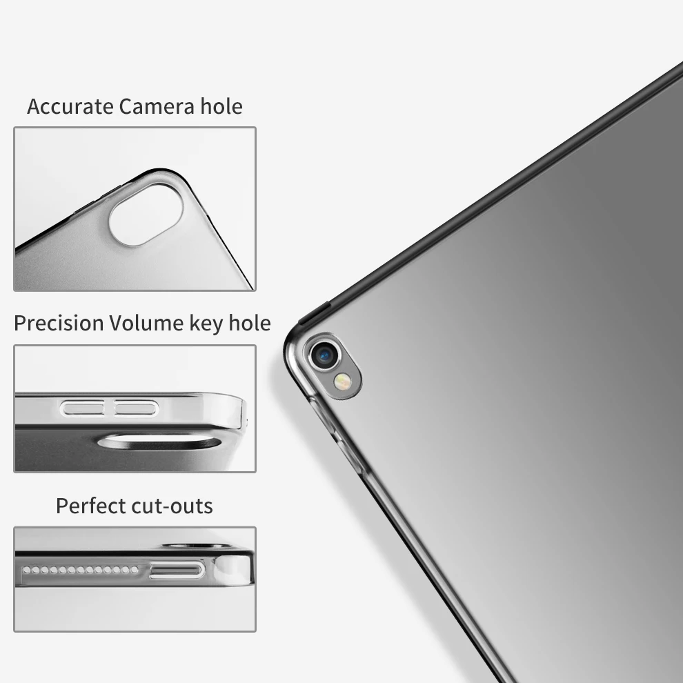 Для нового Apple ipad Pro 11 дюймов 2018 чехол для планшета тонкий Чехол-подставка с полной защитой