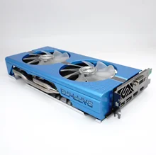 Used VGA GPU AMD Radeon RX590 RX580 Sapphire Nitro+ Game Video Card Real 8G Good for Gaming test with Furmark