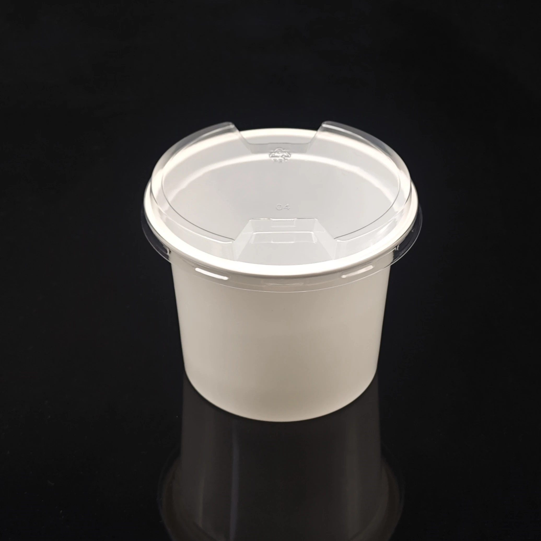 Sulide Customized logo 20oz Disposable Cups Packaging pp Plastic Greek Yoghurt Container Eco Friendly Yogurt Tub