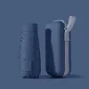 Navy blue with card holder box
