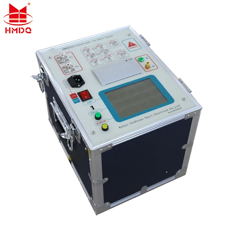 HMDQ Transformer Fully Automatic Anti-interference Dielectric Loss Tester HV Tan Delta Meter test Kit