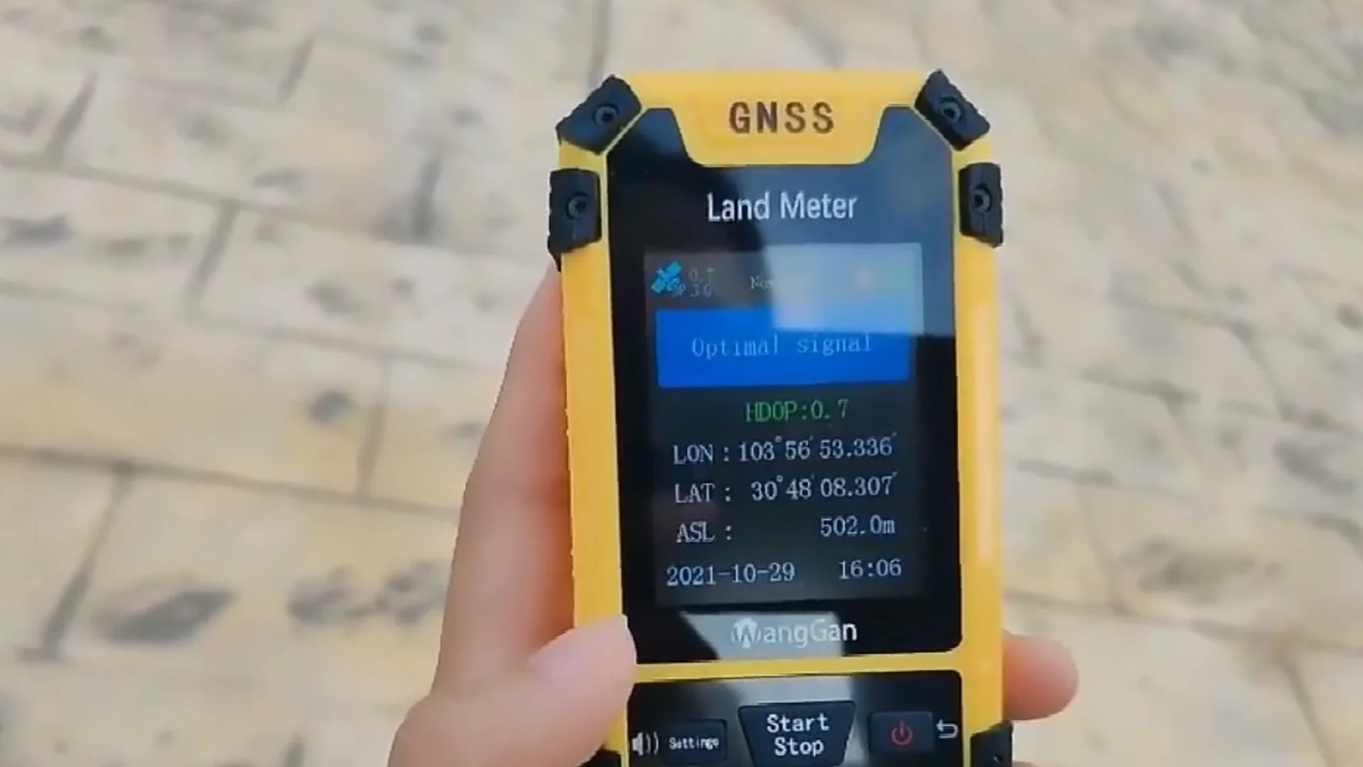 Area Measuring Electronic Instrument Meter Wanggan S4 Cheap Handheld