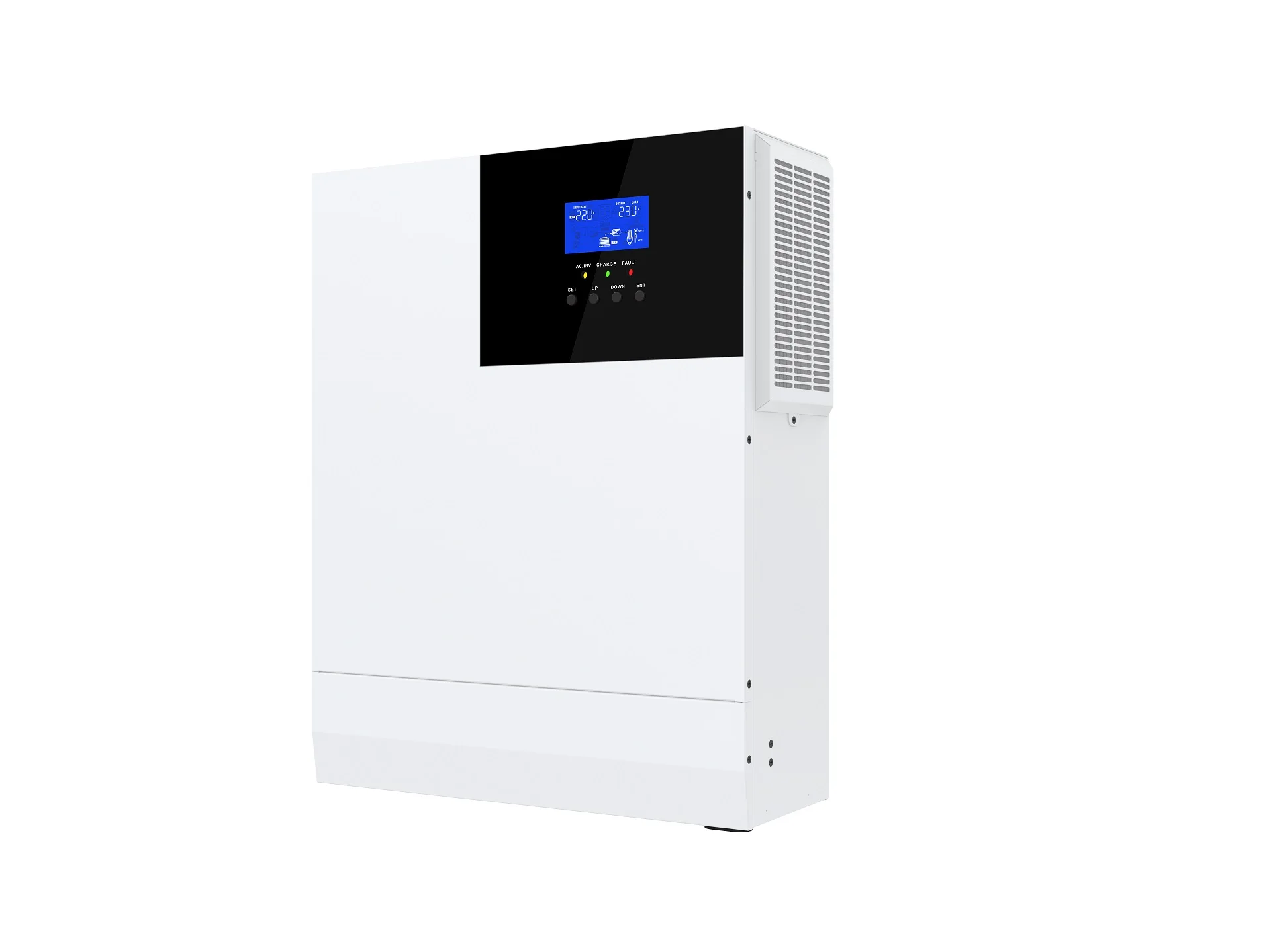 RisunPower 5KW 5000W Off Grid Single Phase Sine Wave MPPT Inverter Solar Inverter 48-60V Battery 5kW LCD Display