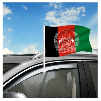 Free Sample Directly Delivery Window Cover National Plastic Pole Holder Promotion Simple Sourcing afghanistan flag for car