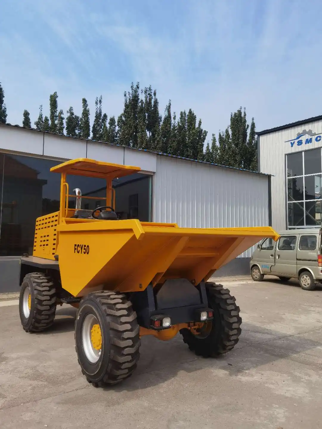 Chinese Factory 5 Ton Mini Dumper Hydraulic Tipping Trucks Front End ...