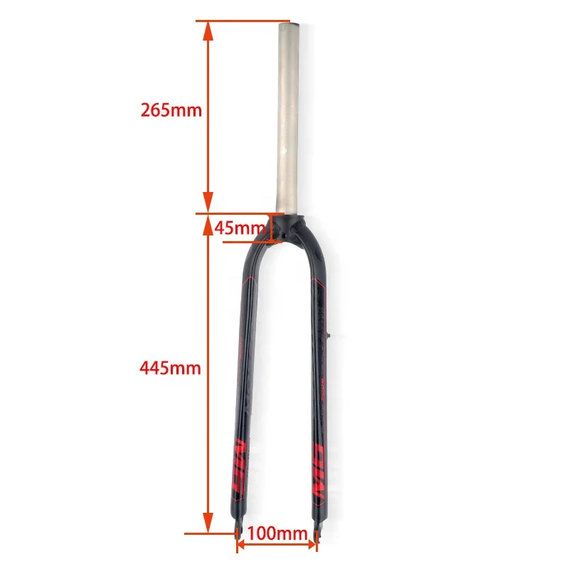 Mosso M6 26 27.5 29 ディスクブレーキ対応 MTB用リジッドフロント