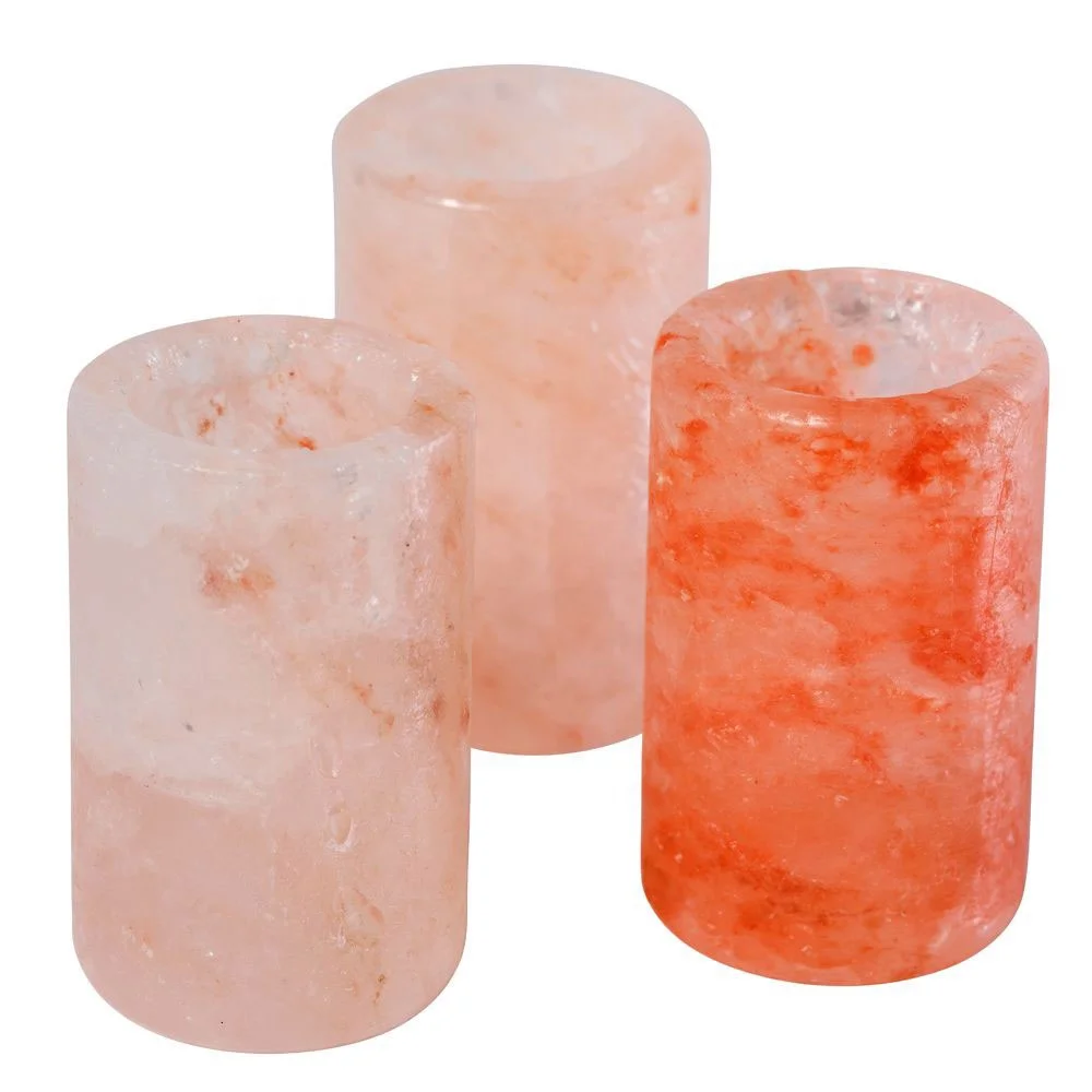 Himalayan Pink Salt Shot Glasses By Sian Enterprises Unique Feng Shui