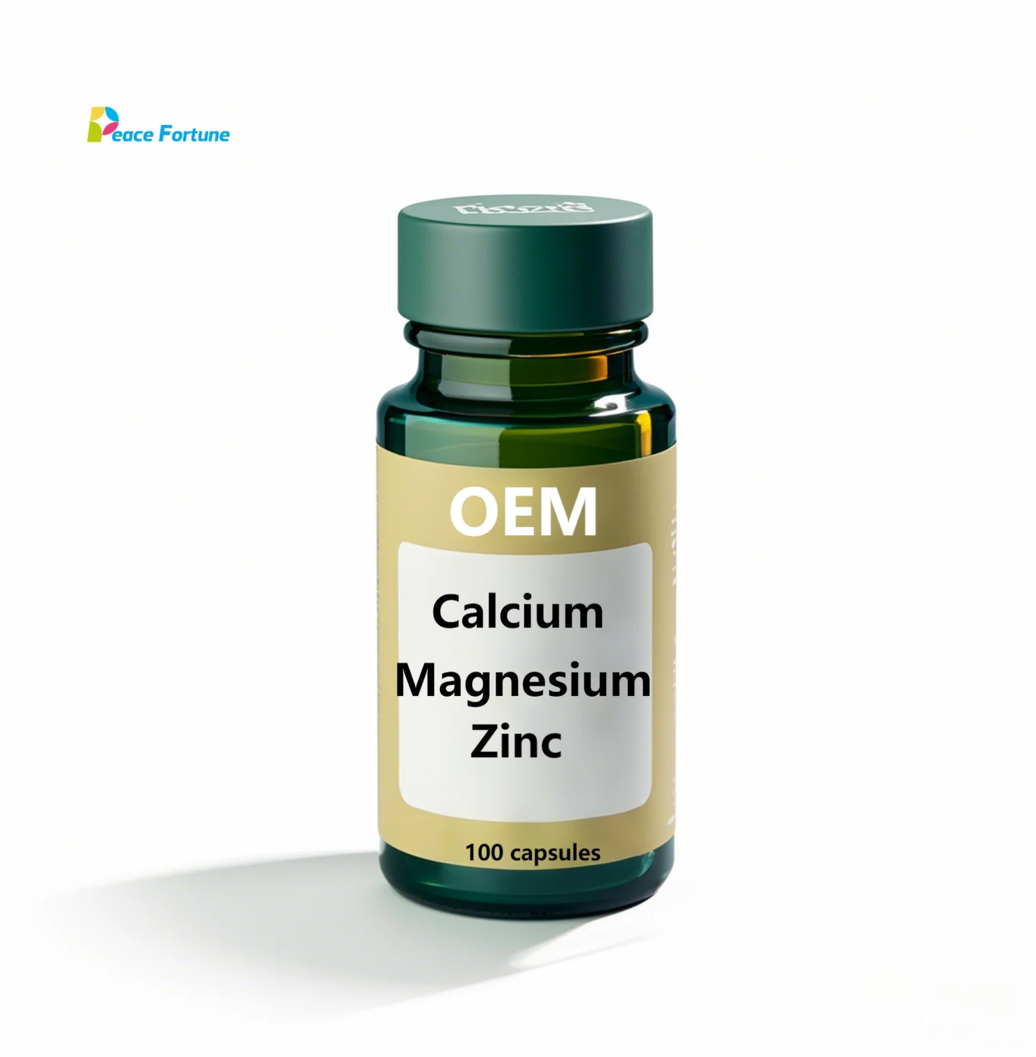Calcium Magnesium Zinc Caplets Immune Supporting Bone Health Tablets Food Supplements and Magnesium Capsules