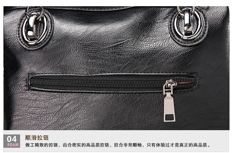 Women Fashion PU Leather Handbags Ladies Portable Office Shoulder Bag Hobos Totes