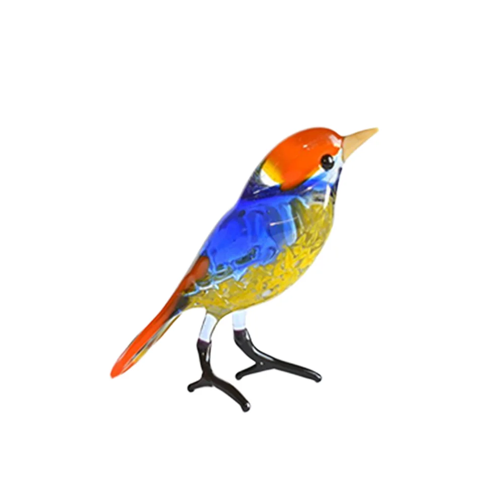 Ручной работы выдувное стекло лэмпворк поделки украшения из стекла маленькие скульптурные