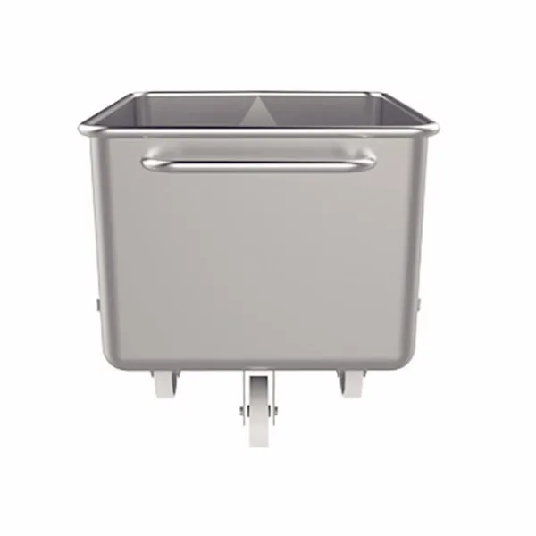 200 liters 304 stainless steel meat cart hopper food trolley meat jump cart essential slaughtering equipment