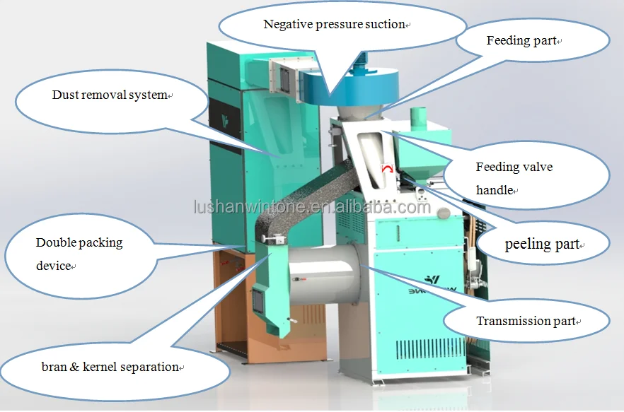 DTP30 peeling machine 