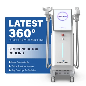 2024 Hot Selling Body Slimming Machine Cryolipolysis Professional 4 Handles 360 Big Power Fat Freezing Cryolipolysis Machine