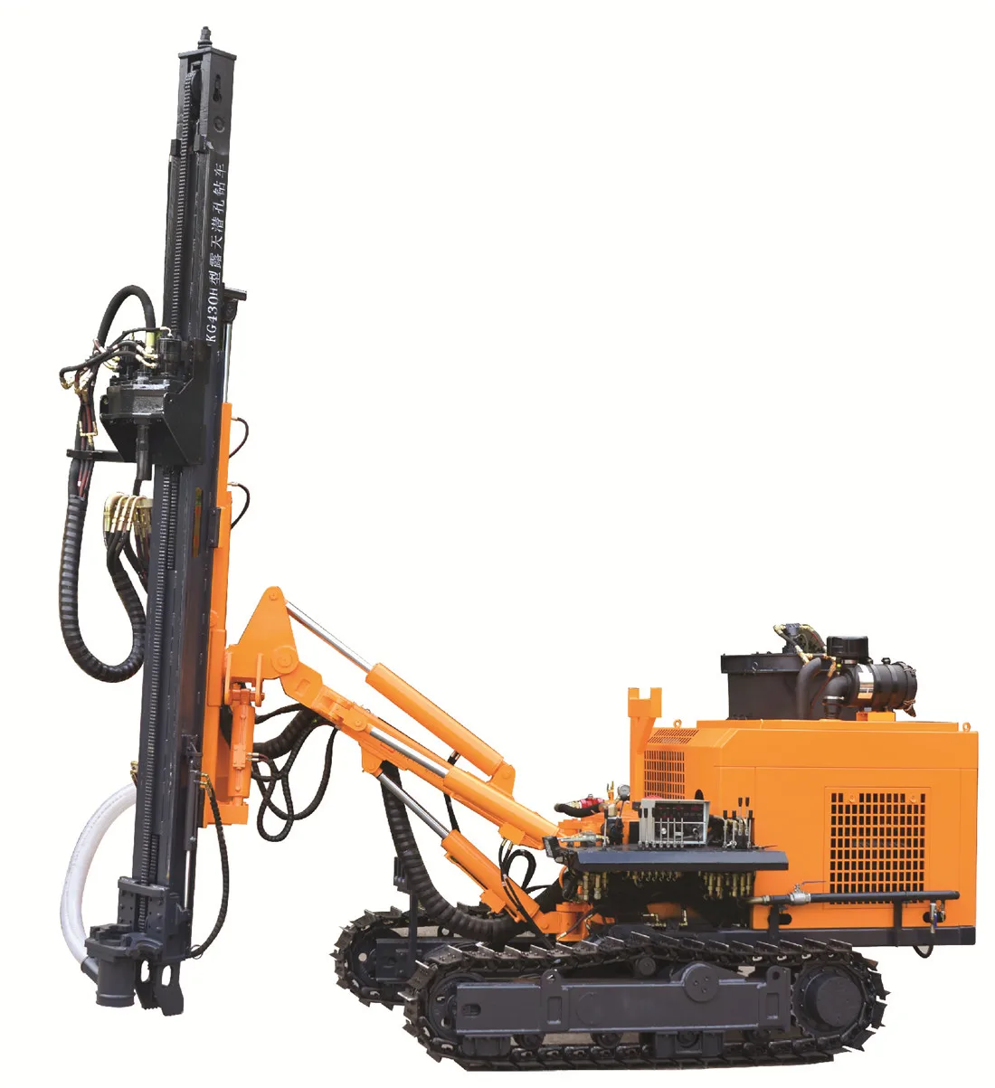 
 Quzhou hydraulic crawler mounted mobile mine dth percussion blasting drilling rig for mining
