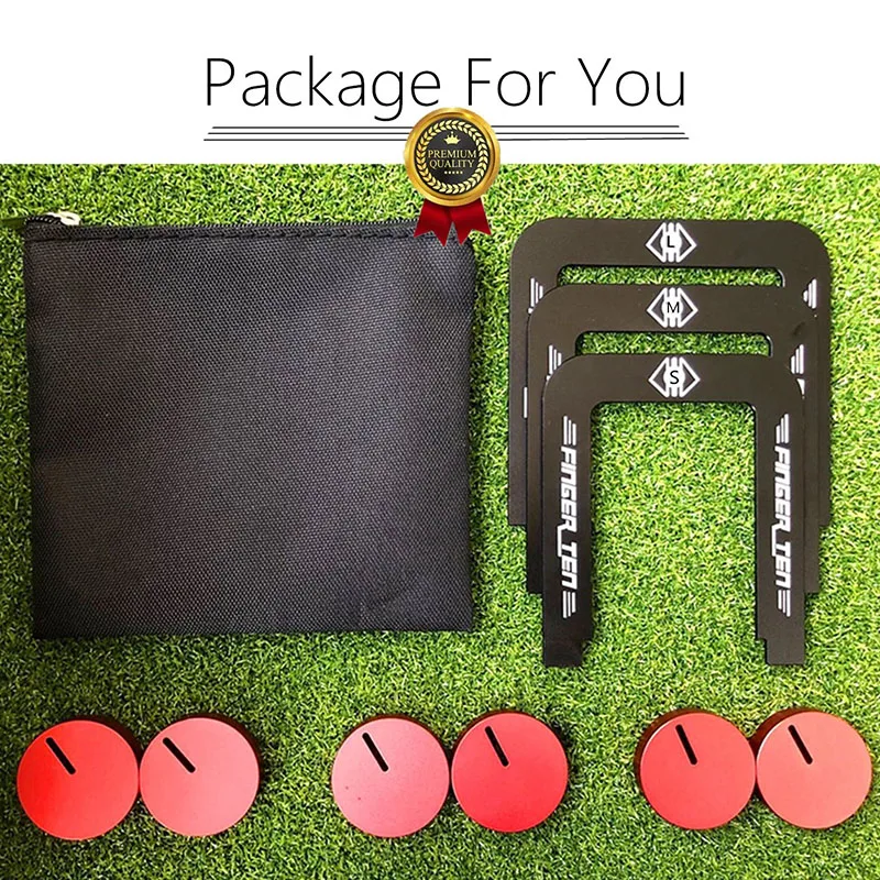 New Arrival 3 Sizes Golf Putting Gates With Carry Bag Golf Training Aid