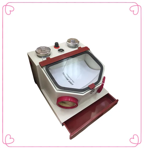 Twin  Pen Sandblaster with Drawer with Two Pens for Dental Equipment Lab