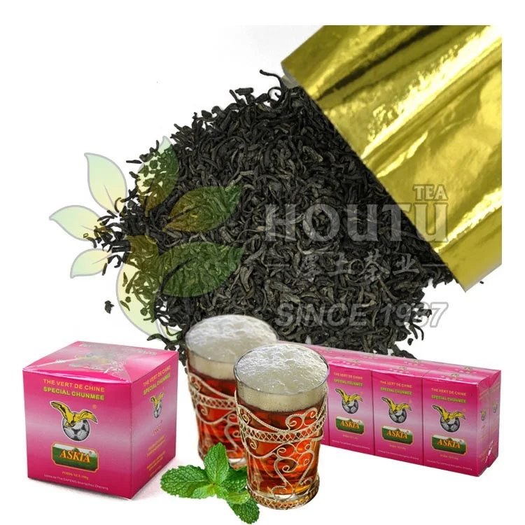 Importing Buy Tea From China Azawad Quality Moroccan Morocco Green Tea the Vert 41022 4011 411 Chunmee Tea 25g