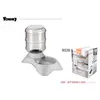 Bone-shaped, feedable, 3.8L, gray