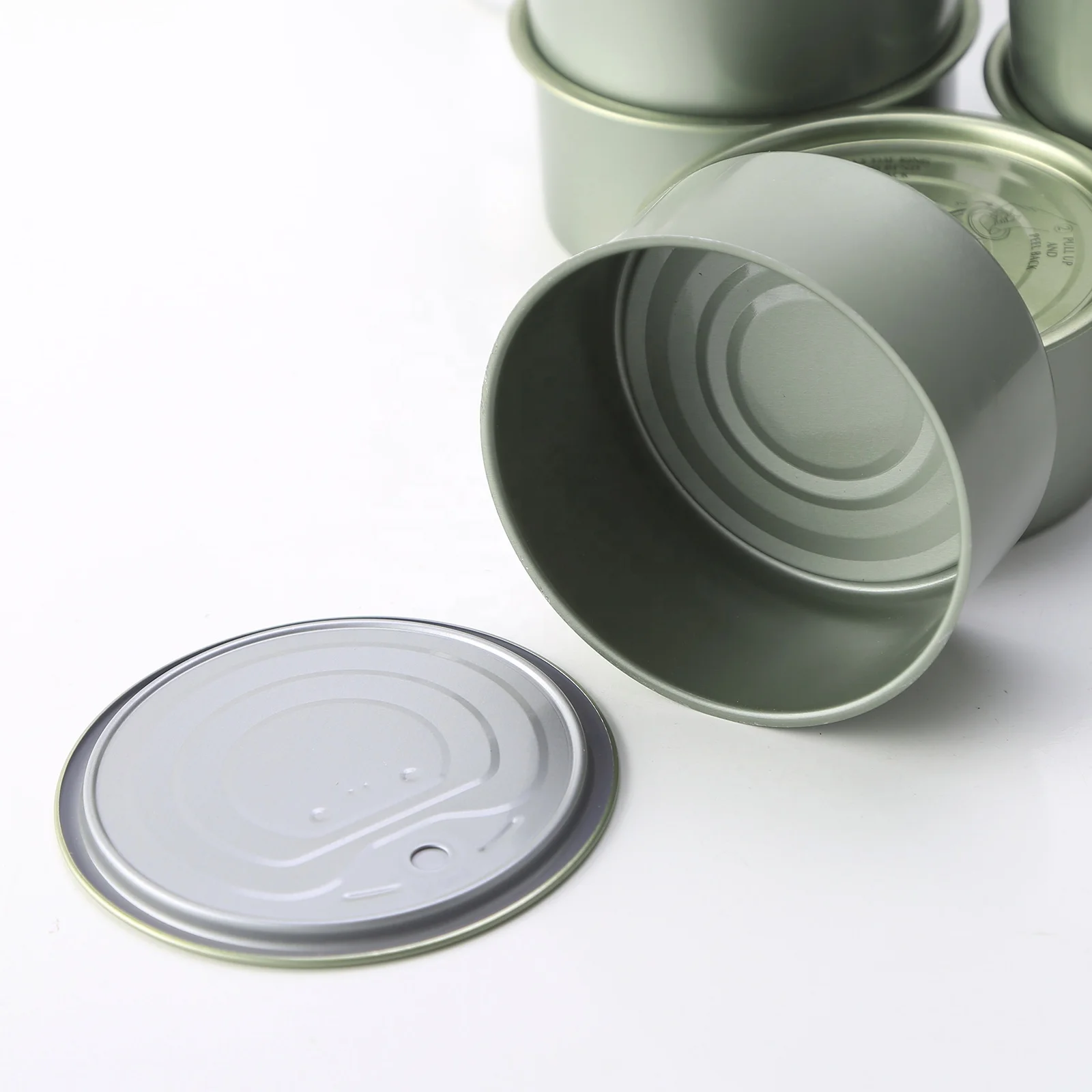 Wholesale Price Metal Cans Manufacturer Food Grade Empty Tin Cans For Tuna Sardine Fish Meat Wet