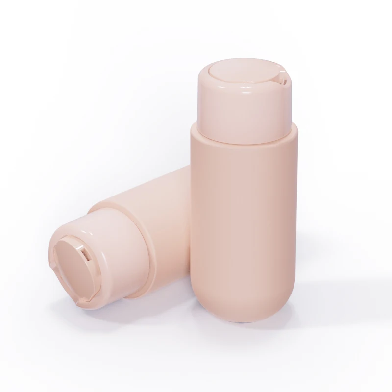 New LDPE 100ml 200ml 300ml Soft Touch Matte Skincare Lotion Bottle Body Whas Hair Shampoo Bottle with Disc Top Cap