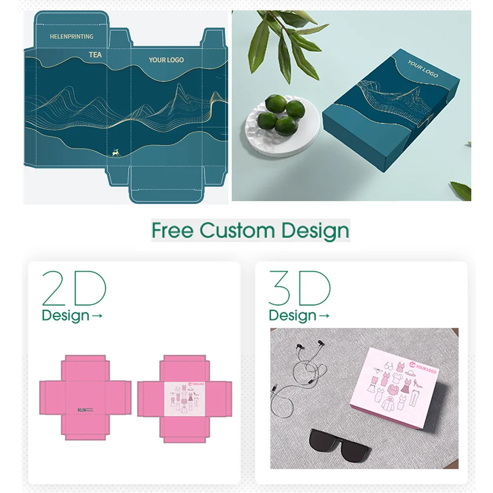 Luxury Custom Logo Recycled Cardboard Packaging Magnetic Box White Ribbon Closure White Flat Foldable Paper Gift Boxes